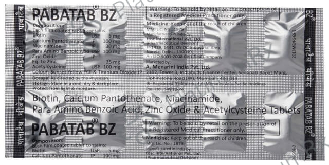 Pabatab BZ Tablet 10s