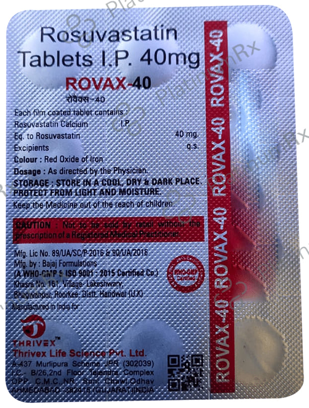 Rovax 40 Tablet