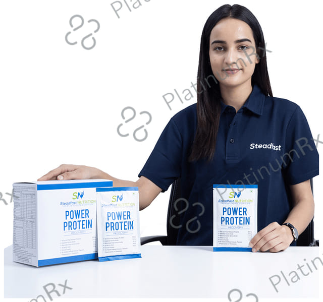 Steadfast Nutrition Power Protein Recovery Sachet (40gm Each) 15 Sachets