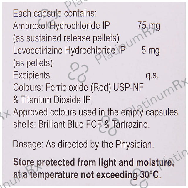 Laveta A 80mg Capsule SR 10s