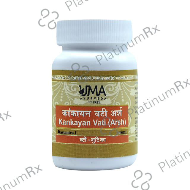 Uma Ayurveda Kankayan Vati (Arsh) Tablet 80 tablets