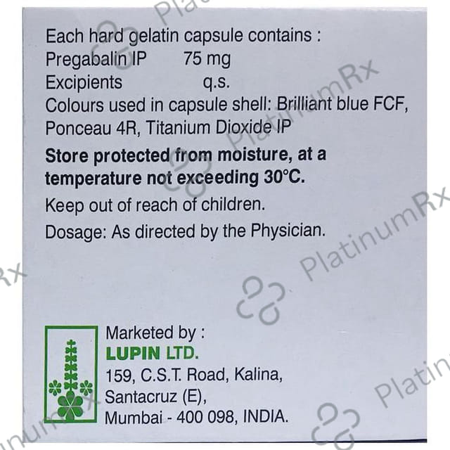 Pregastar 75 Capsule