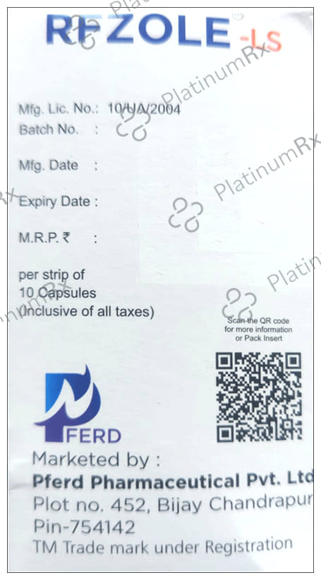 Rfzole LS 75/20mg Capsule SR 10s
