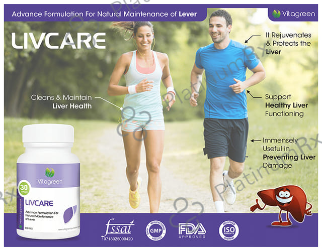 Vitagreen Livcare 500mg Capsule