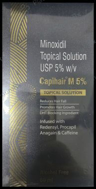 Capihair M 5% Topical Solution Alcohol Free