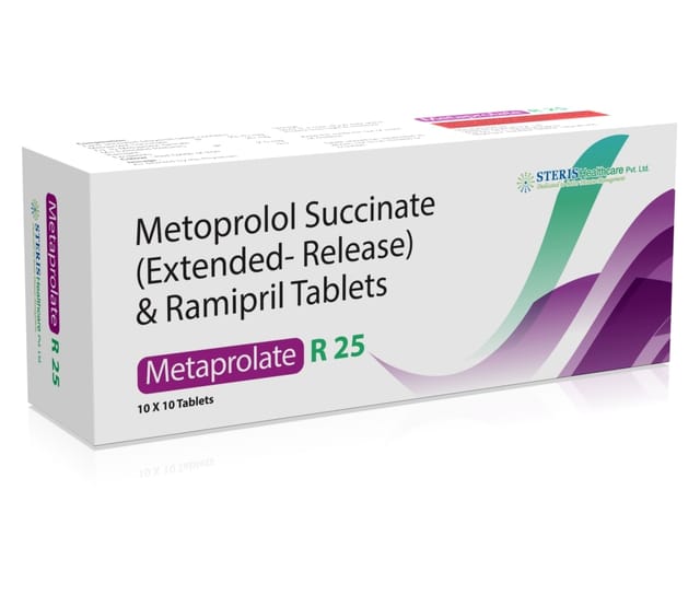Metaprolate R 25/2.5mg Tablet ER 10s