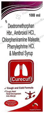 Curecuf Syrup Raspberry