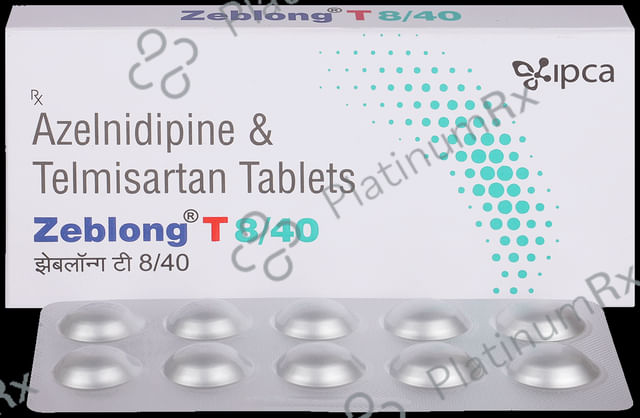 Zeblong T 40/8mg Tablet 10s