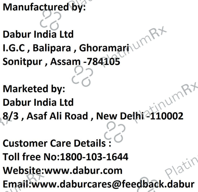 Dabur Honitus Honey Based Cough With Hot Sip Free Syrup 100ml