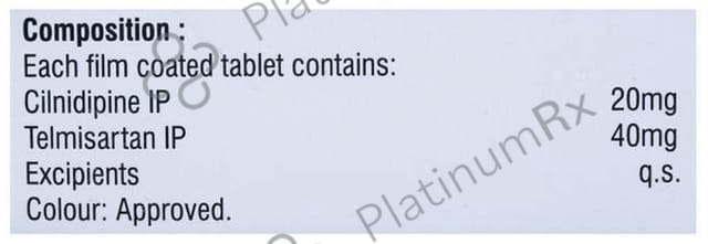 Cilix T 20mg/40mg Tablet