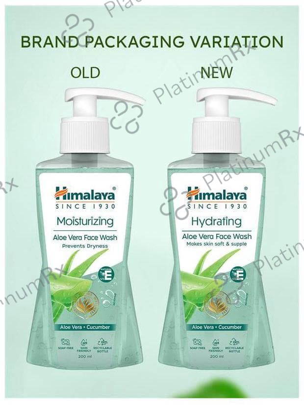 Himalaya Moisturizing Aloe Vera Face Wash 200 ml