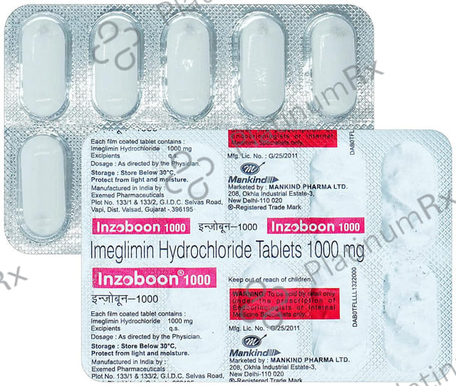 Inzoboon 1000mg Tablet