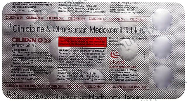 Cilidin O 20/10mg Tablet 15s
