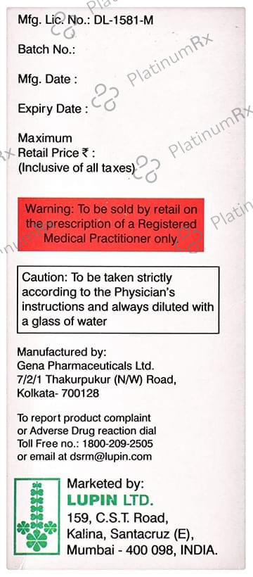 Lupilyzer 375/1100mg Mixed Fruit Oral Solution 200ml