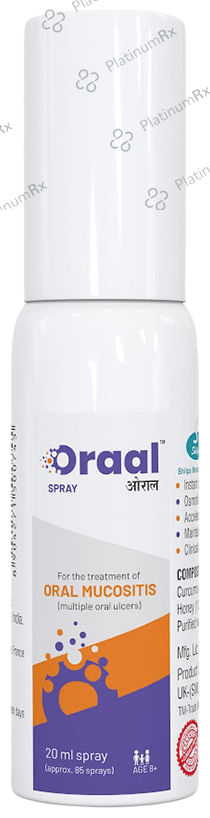 Oraal Spray (20ml Each) 1 Bottle