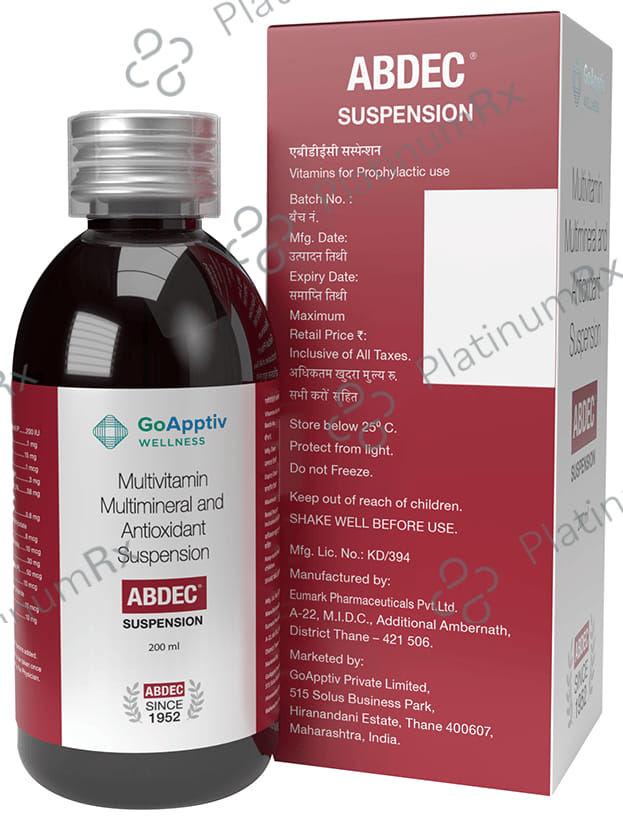 ABDEC Suspension (200ml Each)
