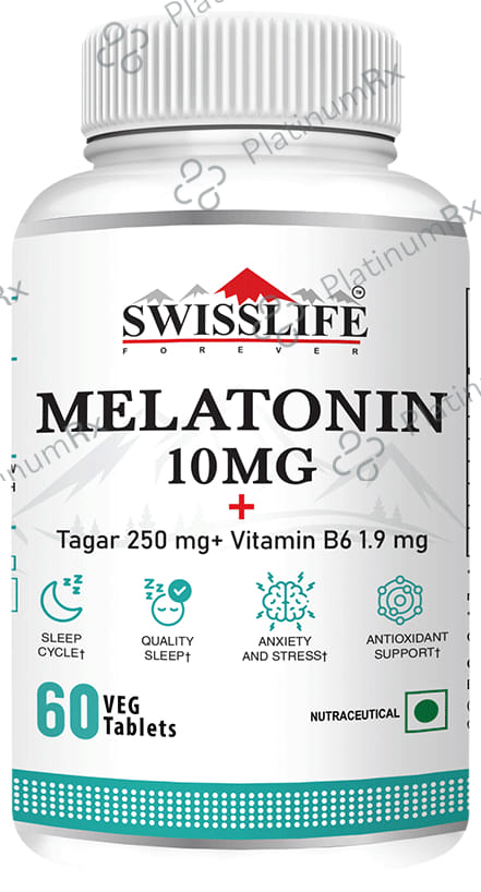 Swisslife Forever Melatonin 10mg Tablet (60 Each) 1 Bottle