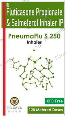 Pneumaflu S 250 Inhaler CFC Free