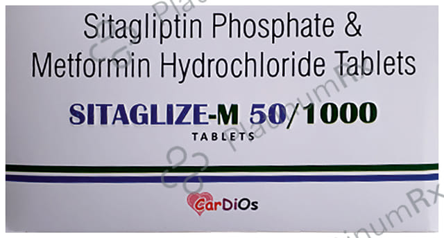 Sitaglize-M 50/1000 Tablet