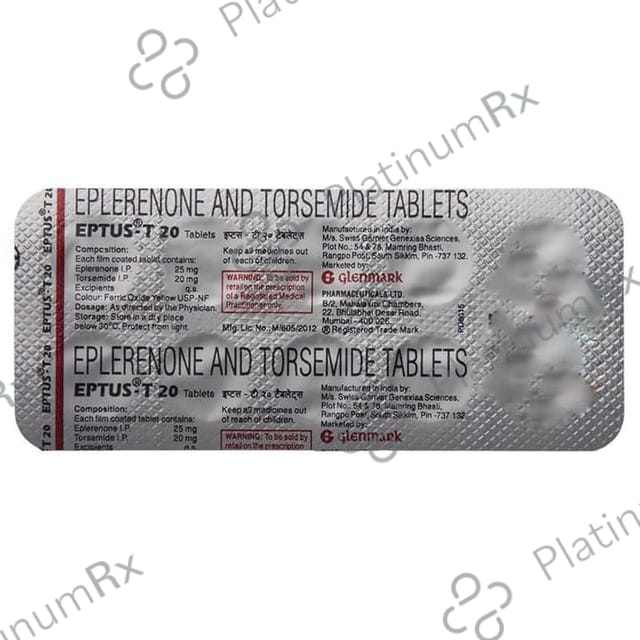 Eptus T 20/25mg Kit Tablet 20s