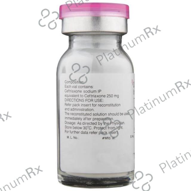 Monocef 250mg Injection 2ml