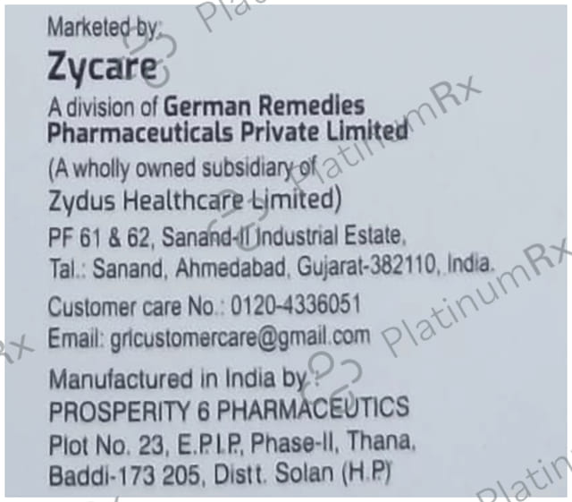 Cadiceft 250mg Injection 1s