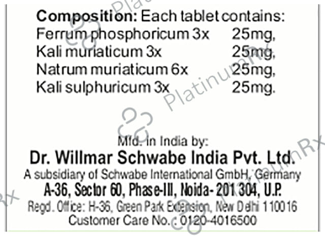 Dr Willmar Schwabe India Bio-Combination 05 (BC 05) Tablet 20 gm