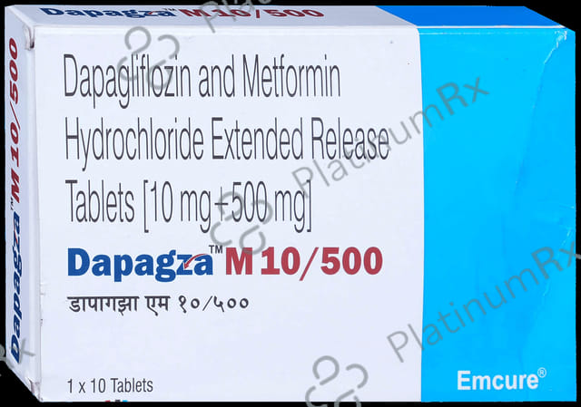 Dapagza M 10/500 Tablet