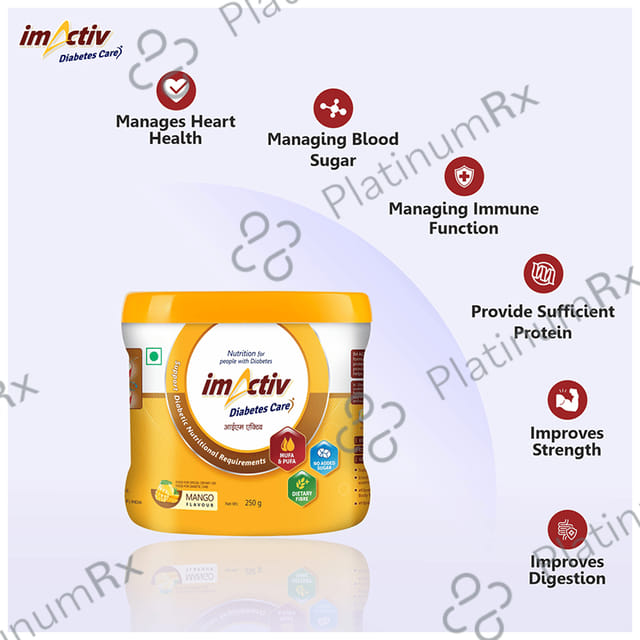 Im Active Diabetes Care Mango Protein Powder