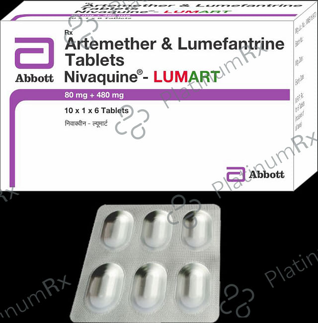 Nivaquine-Lumart 80mg/480mg Tablet