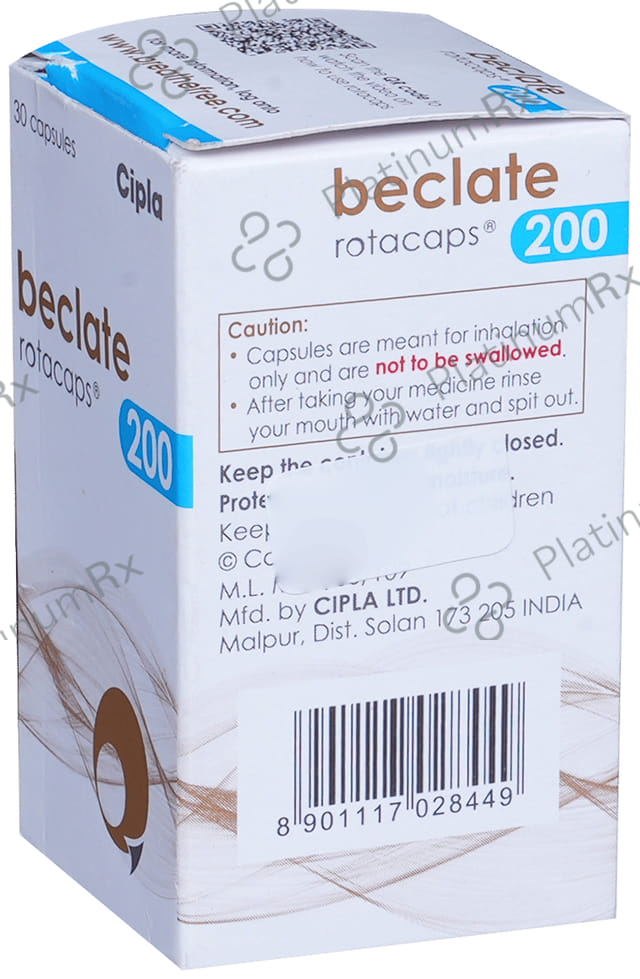 Beclate 200mcg Rotacap 30s
