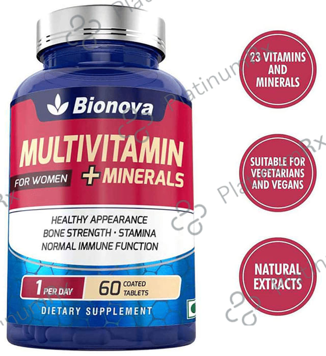 Bionova Multivitamin + Minerals Tablet for Women
