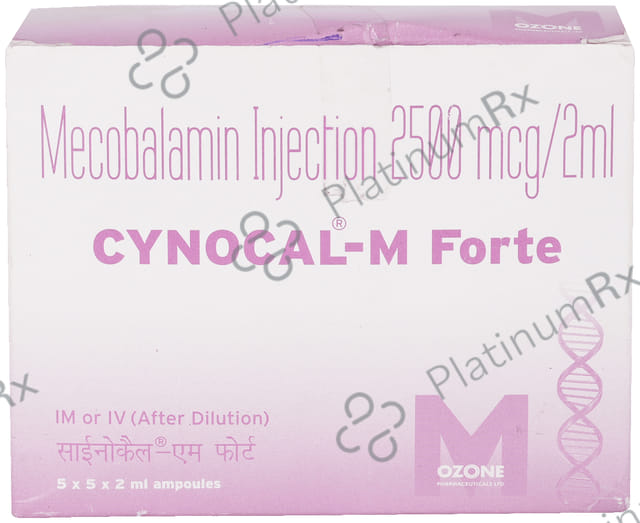 Cynocal M Forte 2500mcg Injection 2ml