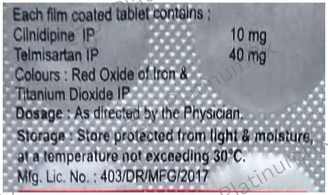 Loclan T 10/40mg Tablet 10s