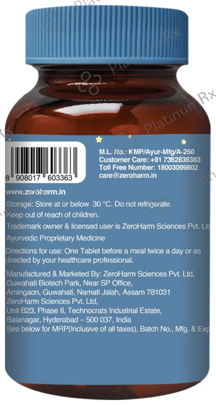 Zeroharm Sciences Sleep Ease Tablet