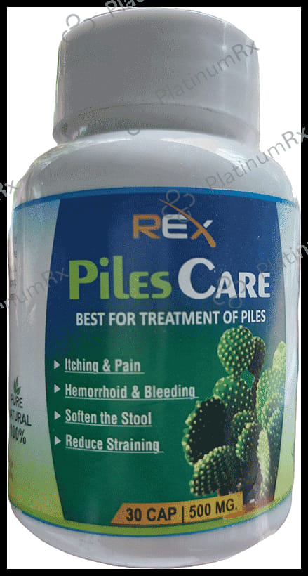 Rex Piles Care 500mg Capsule