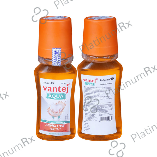 Vantej Aqua Mouth Wash 100ml