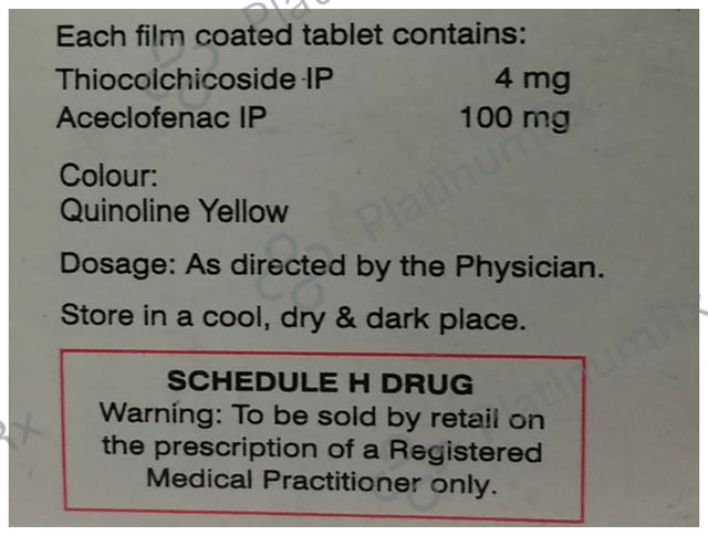 Numol MR 100/4mg Tablet 10s