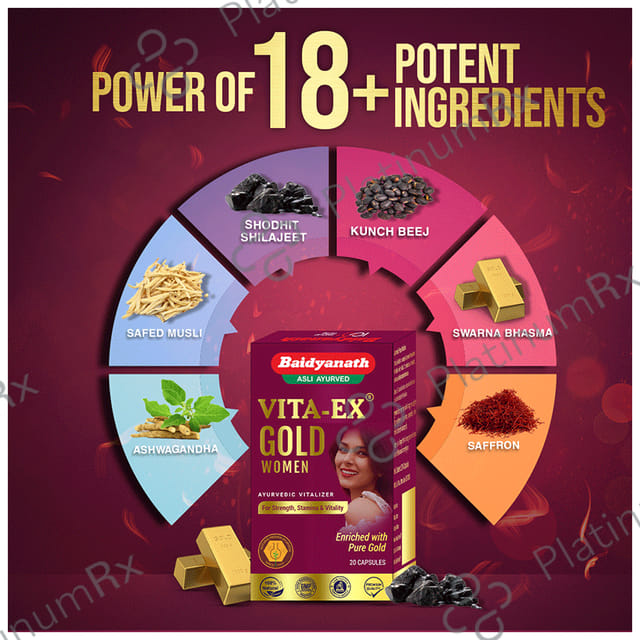 Baidyanath Vita EX Gold Women Capsule