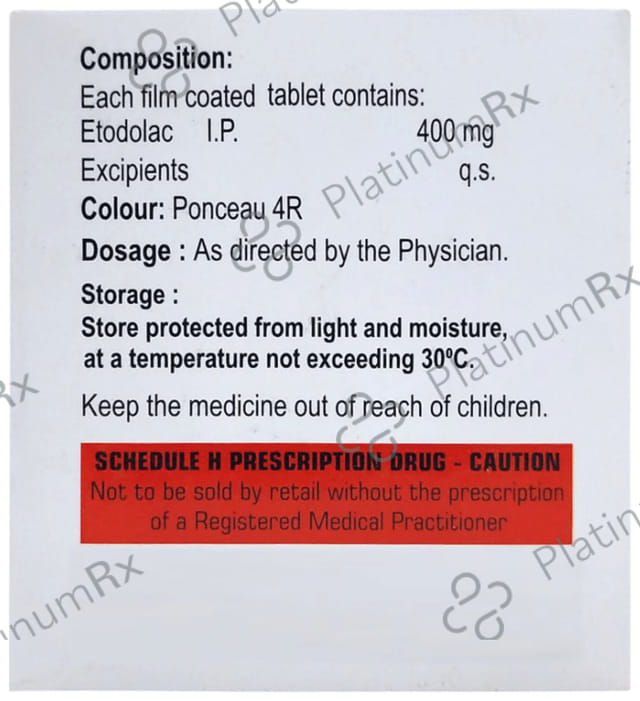 Etodamp 400mg Tablet 10s