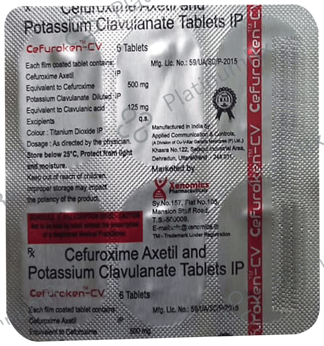 Cefuroken-CV Tablet