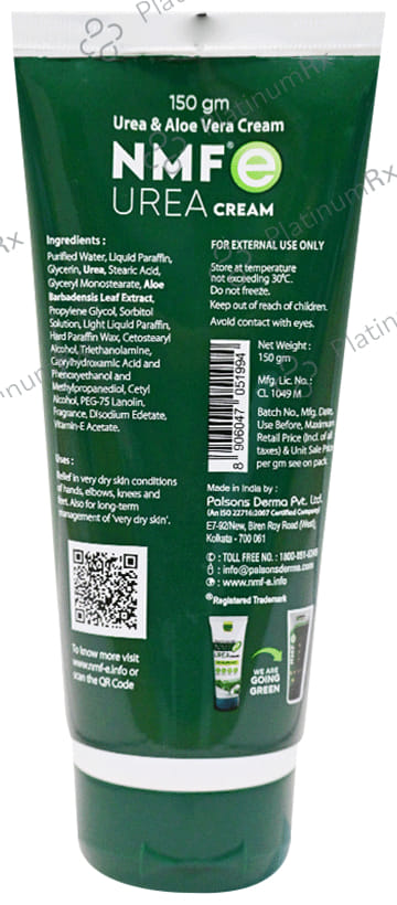 Nmf E Urea Cream 150gm