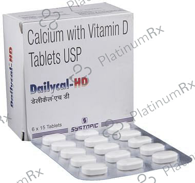 Dailycal HD 500mg Tablet 15s