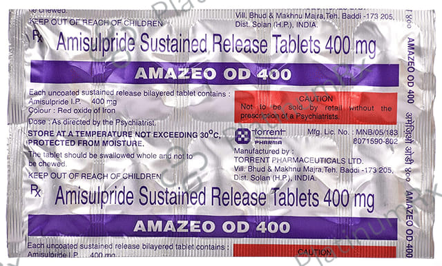 Amazeo OD 400mg Tablet 10s