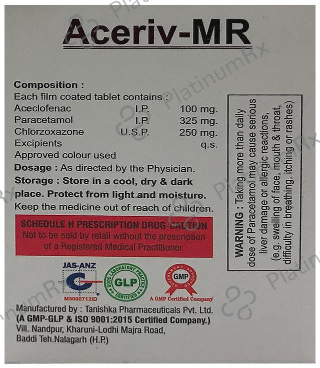Aceriv MR Tablet 10s