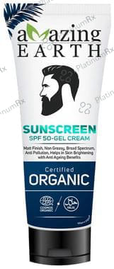 Amazing Earth Sunscreen Gel Cream SPF 50 100gm