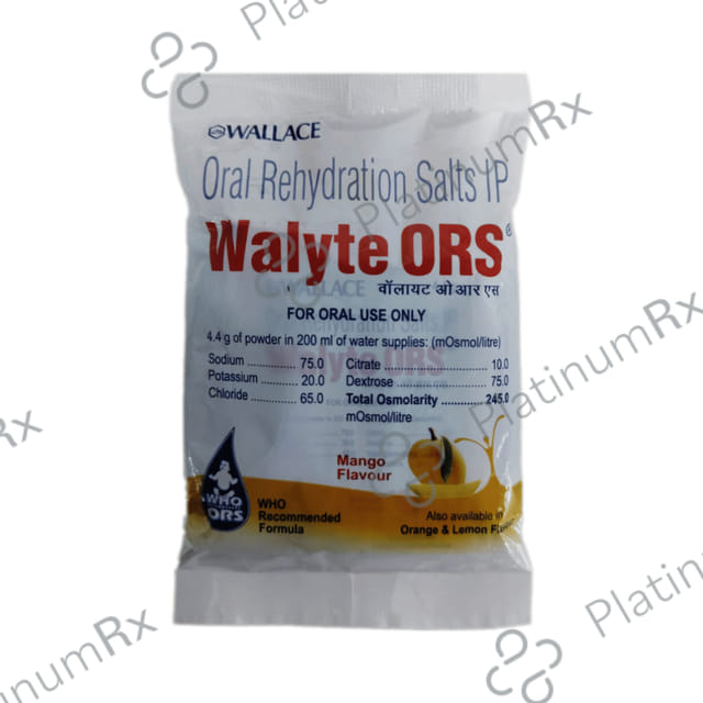 Walyte ORS for Instant Energy Mango Flavour Powder 1s