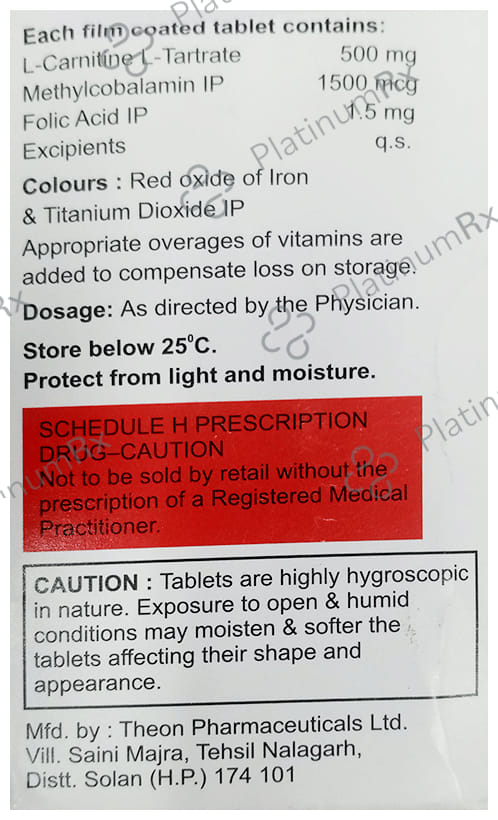 Neurotab LC 500/1500mcg/1.5mg Tablet 10s