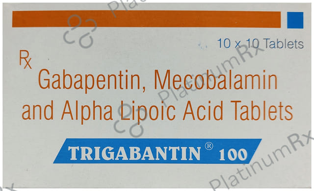 Trigabantin 100mg Tablet 10s