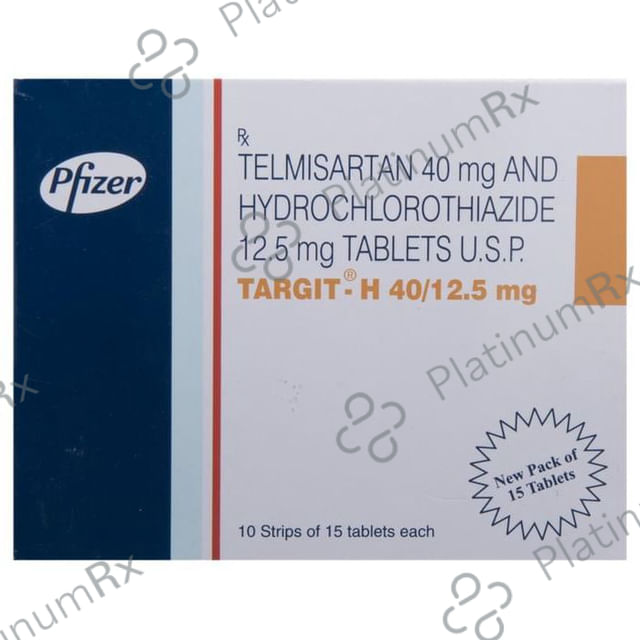 Targit H 40/12.5mg Tablet 15s